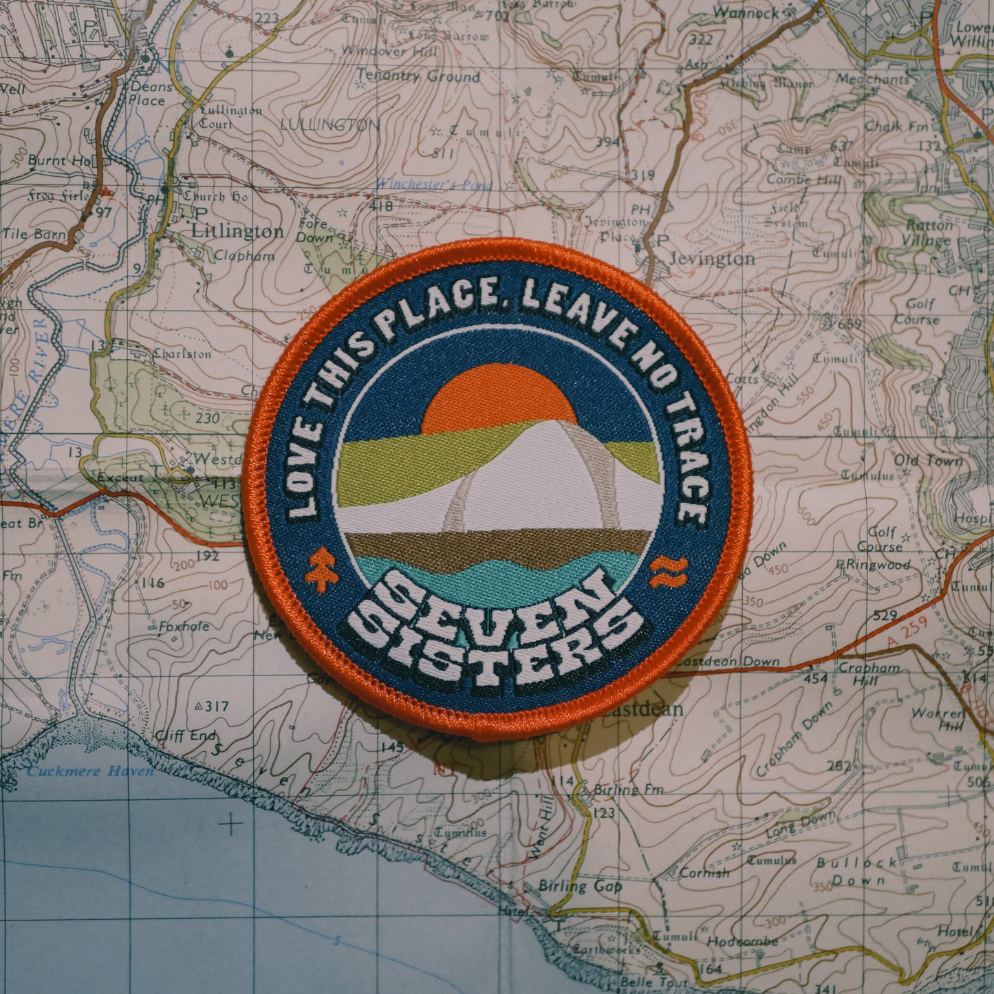No Trace Iron-on Patch - Seven Sisters