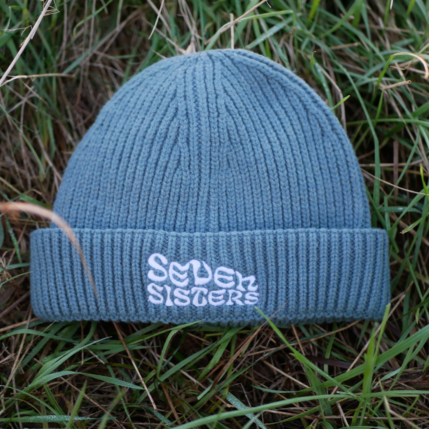 Seven Sisters Fisherman Beanie - Marine Green