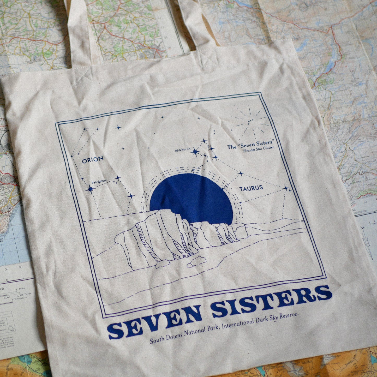 Stars Tote Bag - Natural