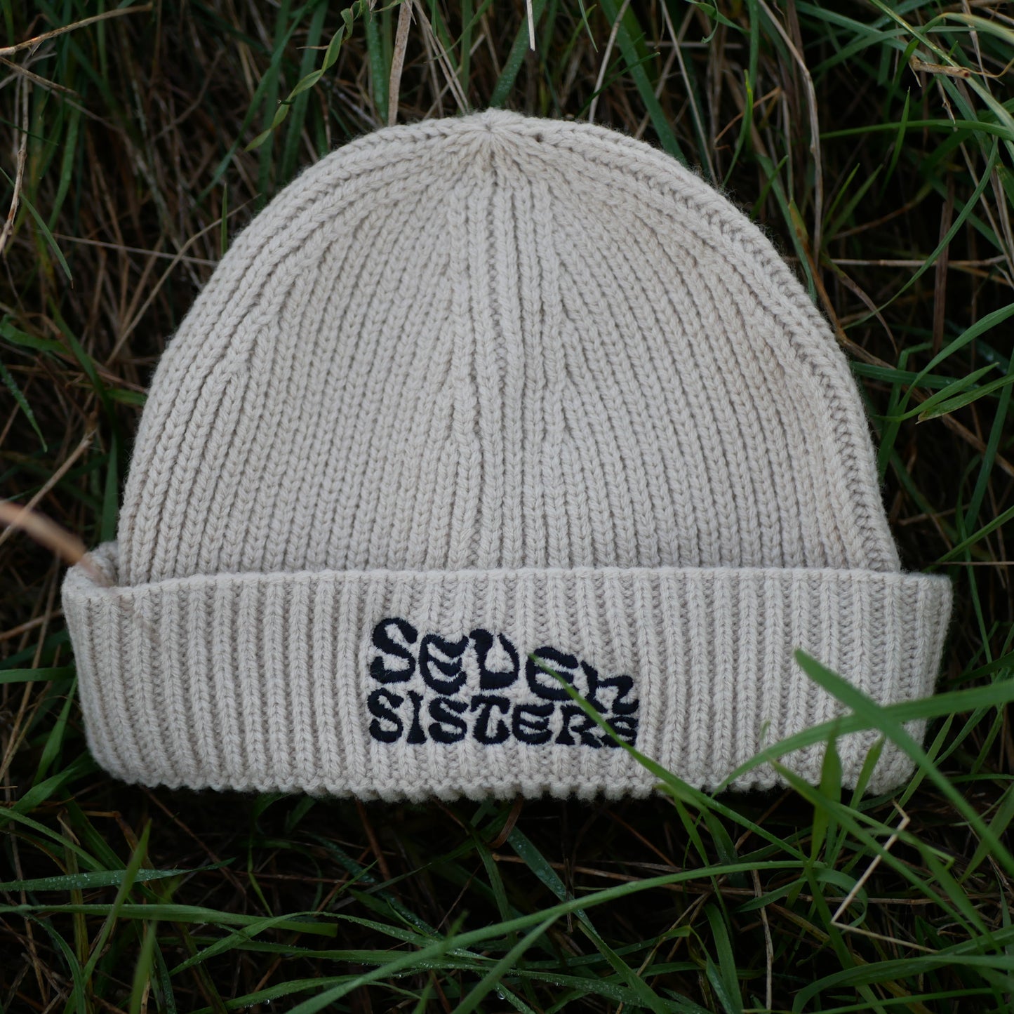 Seven Sisters Fisherman Beanie - Oatmeal