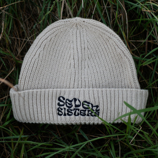 Seven Sisters Fisherman Beanie - Oatmeal